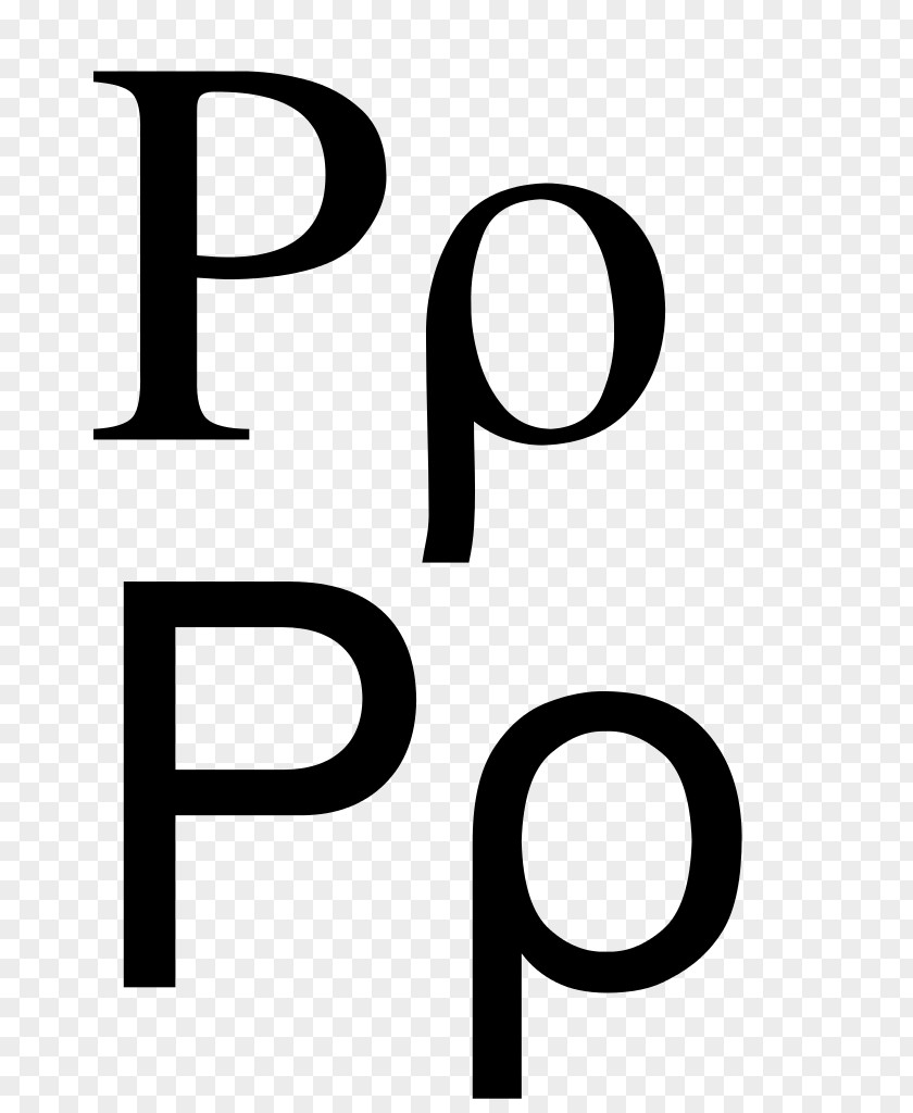 26 English Letters Rho Greek Alphabet Letter Symbol Koppa PNG