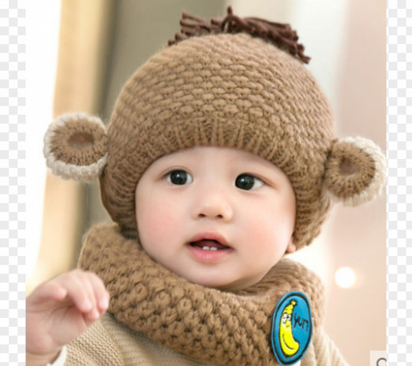 Cap Knit Hat Wool Child PNG