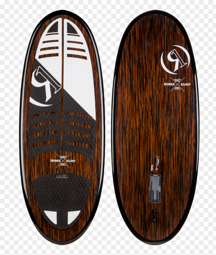 Ronix Koal Classic FishWhite / Black Splatter5'Surfing Wakesurfing 2017 Longboard Wakesurfer (Zebra Wood) Size 4'10