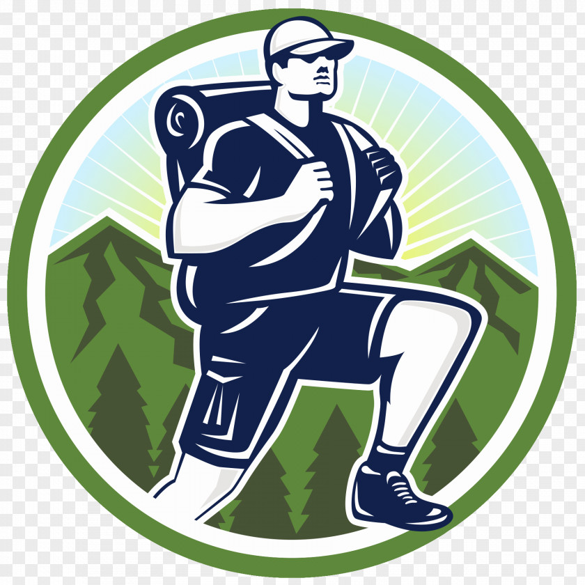 Silhouette Hiking Royalty-free PNG