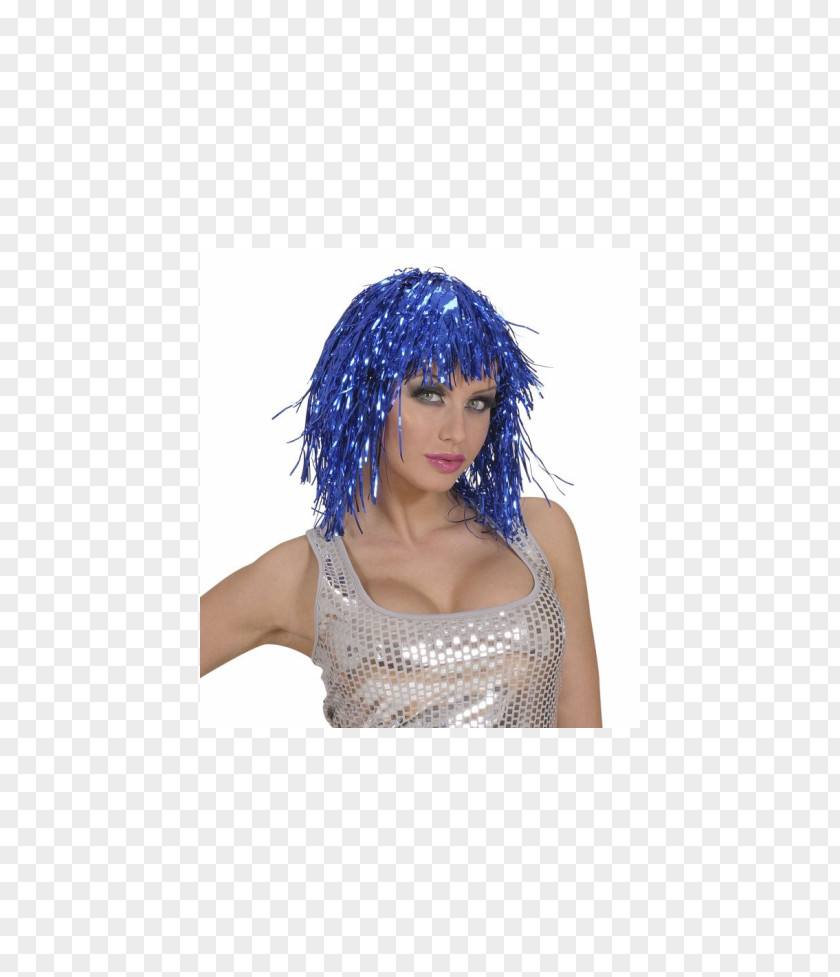 Violet Wig Blue Disguise Costume PNG