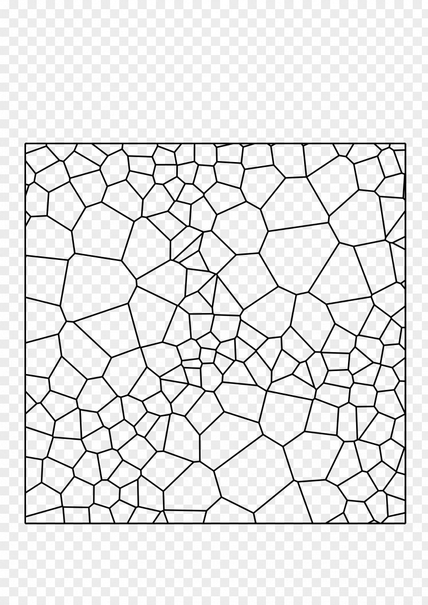 Voronoi Diagram Attractor Mathematical Point PNG