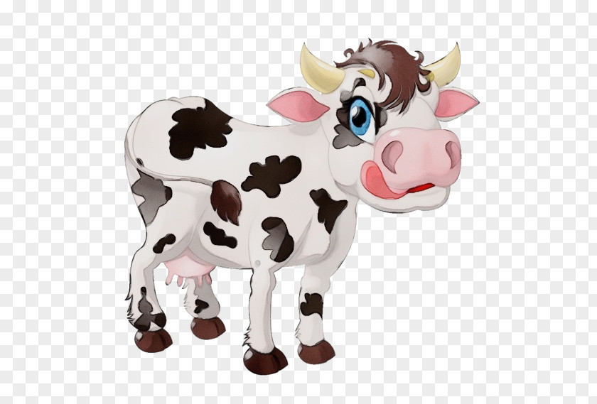 Bull Figurine Cow Background PNG