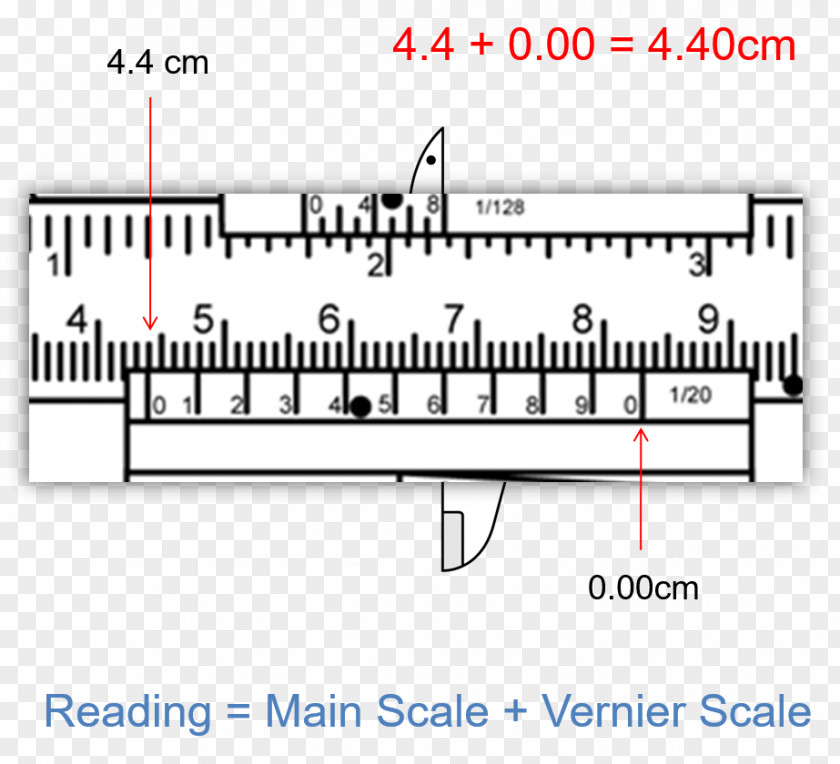 Caliper Vernier Scale Calipers Dial Measuring Instrument Document PNG