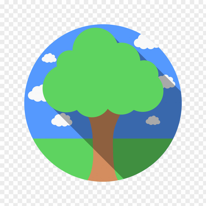 Ecological Park Tree Nature Garden Logo PNG