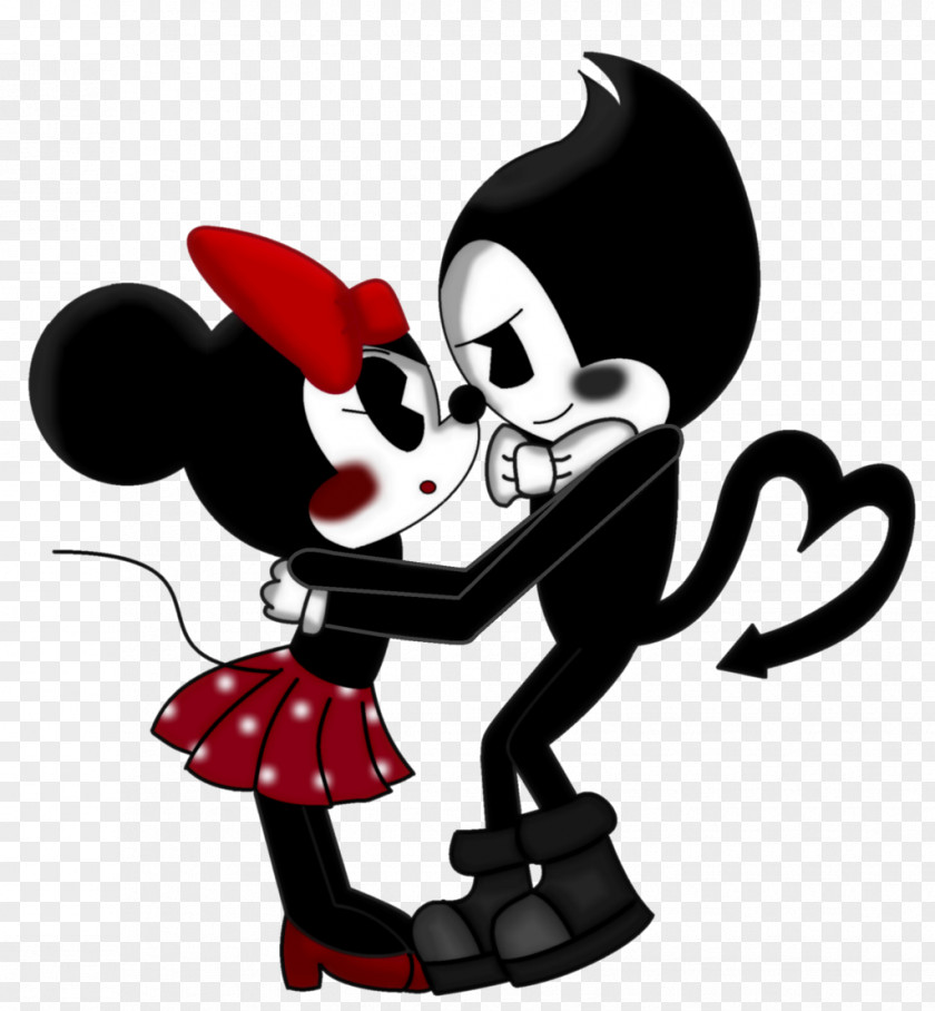 Minnie Mouse Bendy And The Ink Machine Mickey X-Mickey Drawing PNG