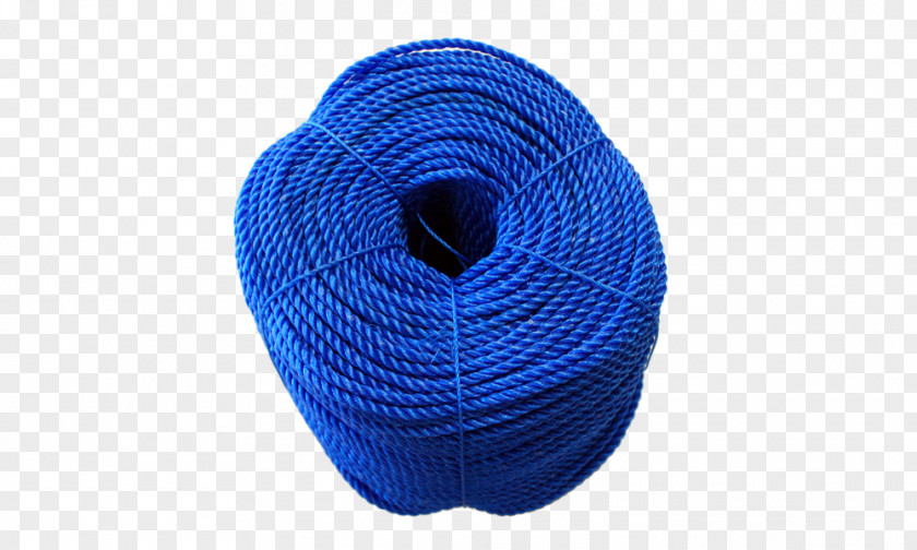 Rope Cobalt Blue Wool PNG