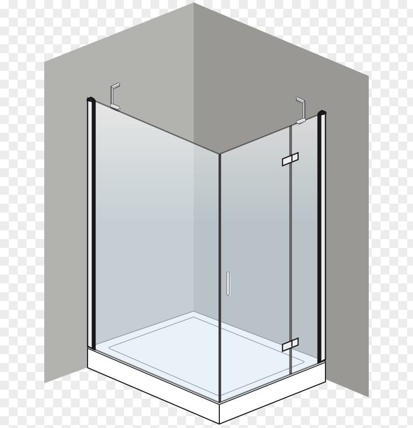 Shower Sliding Door Rectangle PNG