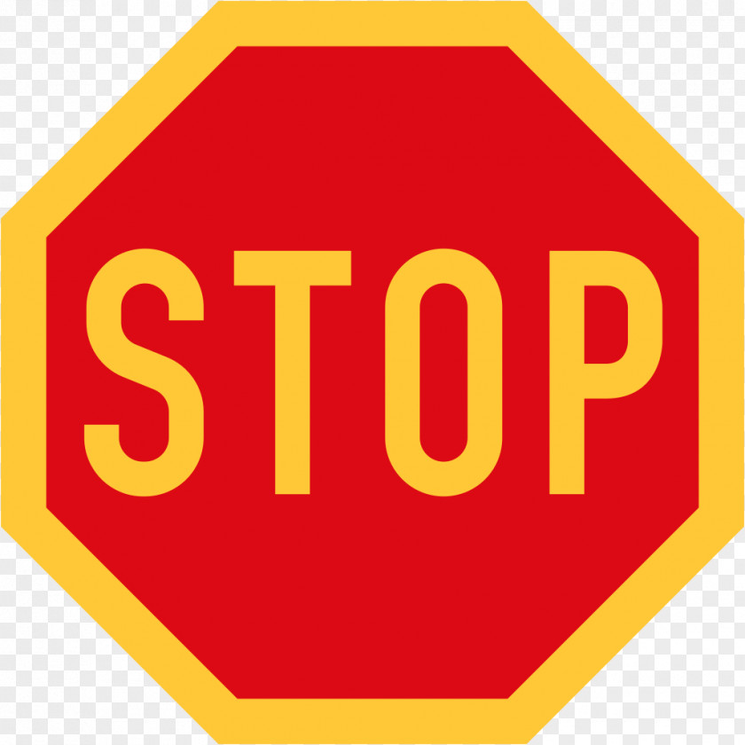 Stop Sign Nigeria Traffic Logo PNG