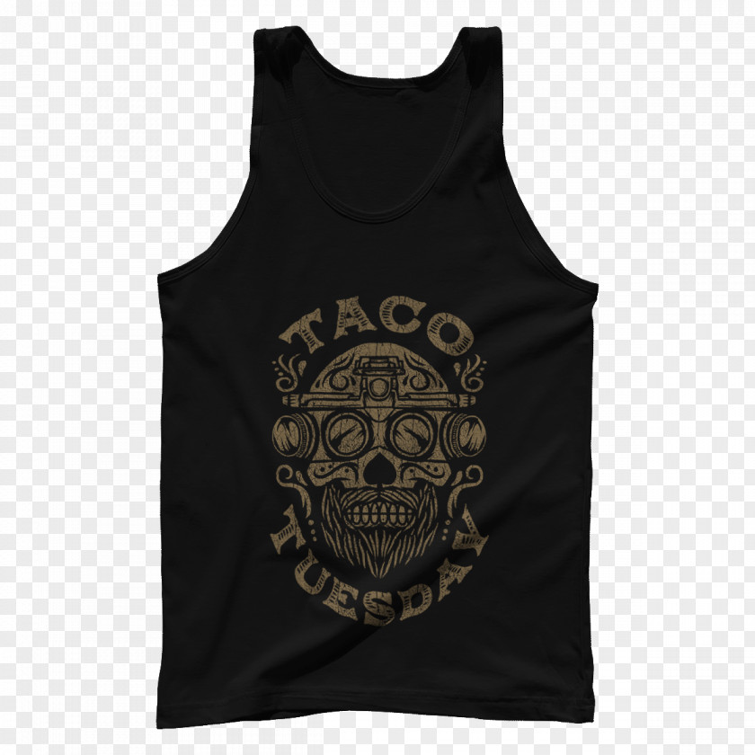 T-shirt Taco Sleeveless Shirt Gilets Tuesday PNG