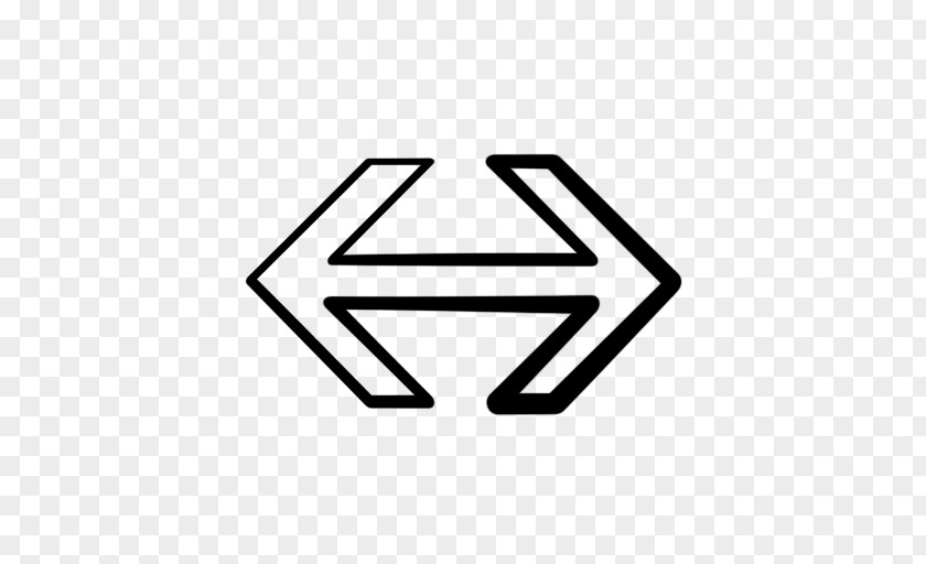 Both Side Arrow Symbol Clip Art PNG