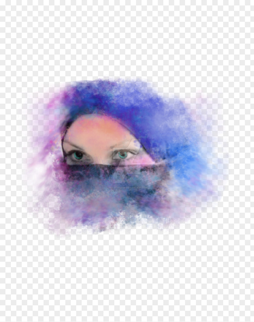 Computer Watercolor Painting Desktop Wallpaper Close-up Nose PNG