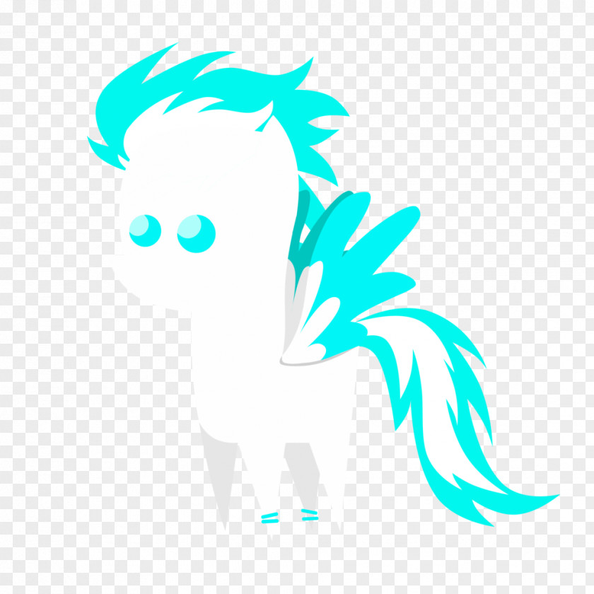 Cute Sky Pony Horse Clip Art PNG