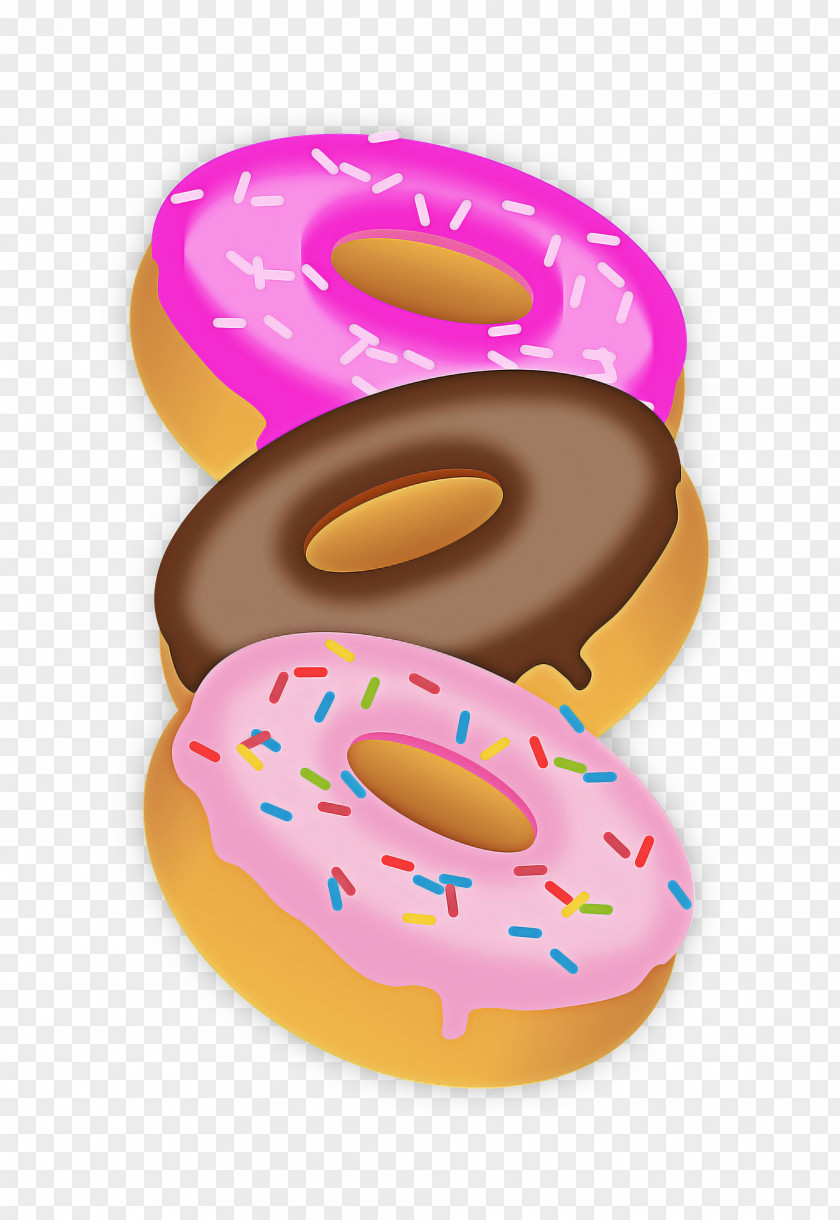 Doughnut Ciambella Food Baked Goods Pastry PNG