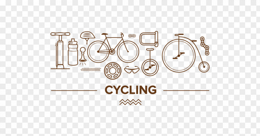 Vector Cyclist Symbol Brand PNG