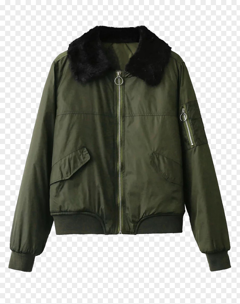 CHINESE CLOTH Fur Flight Jacket Coat Clothing PNG