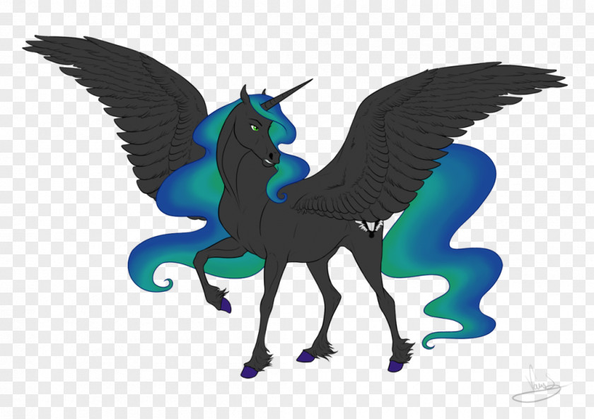 Fluctuations In Light And Shadow Horse Unicorn Microsoft Azure PNG