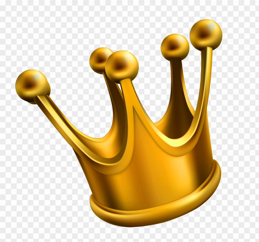 Gold Crown Big PNG crown big clipart PNG