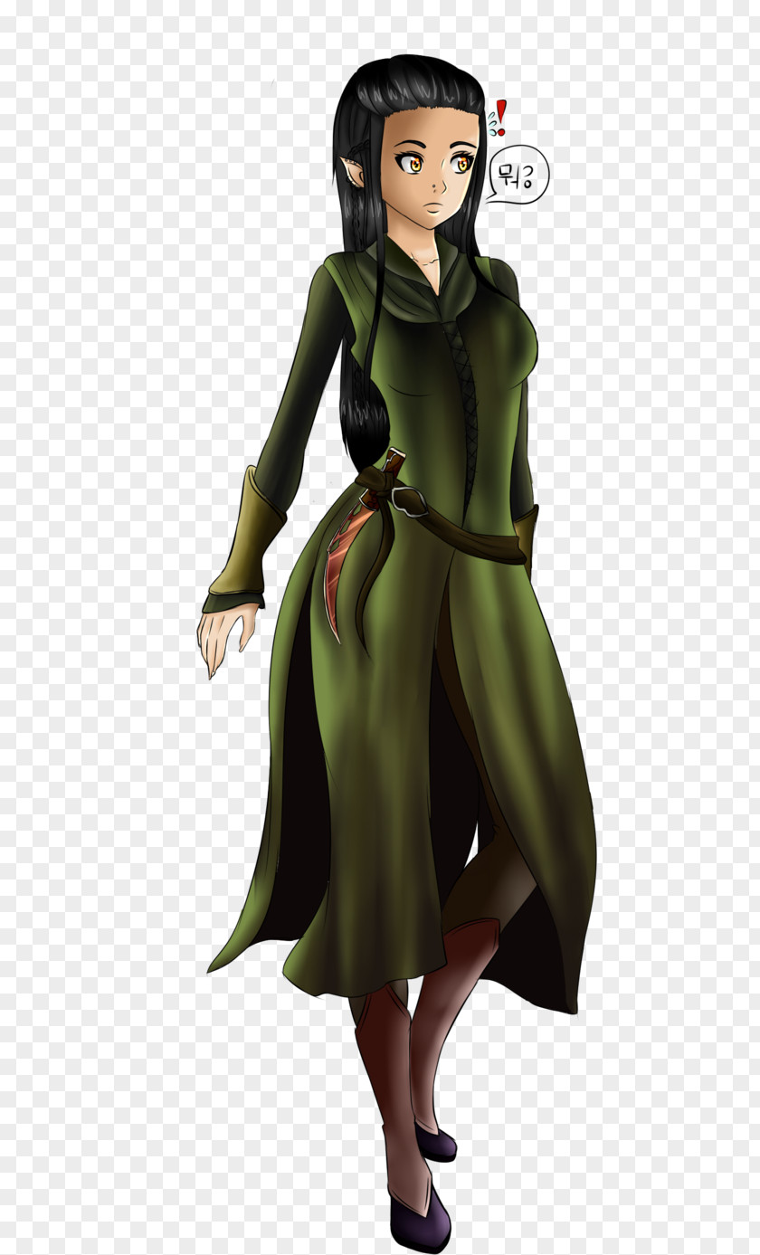 Sandra The Fairytale Detective Costume Design Figurine Character PNG