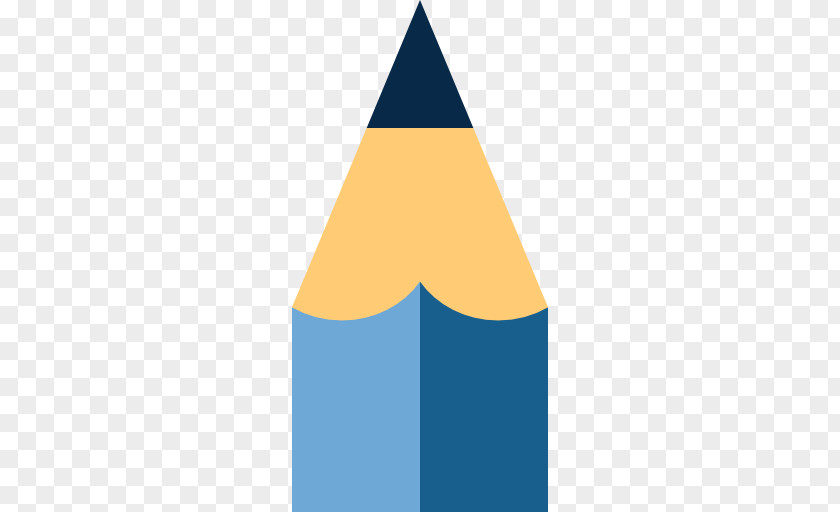A Blue Pen Nib Icon PNG