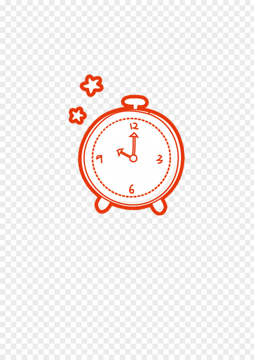 Alarm Red Lines Student Multiplication And Division Clock Icon PNG