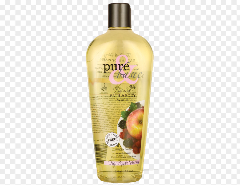 Apple Fuji Lotion Liquid Shower Gel PNG