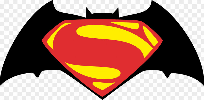 Batman Superman Logo Drawing PNG
