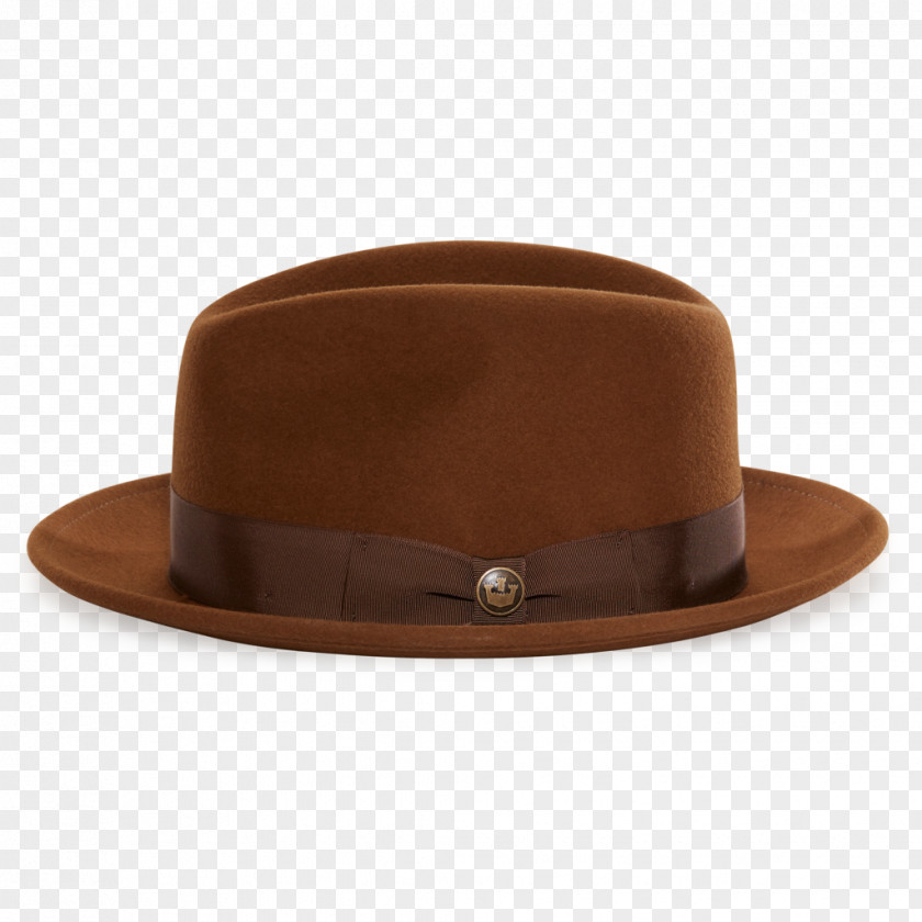 Drink To One's Content Fedora Brown PNG