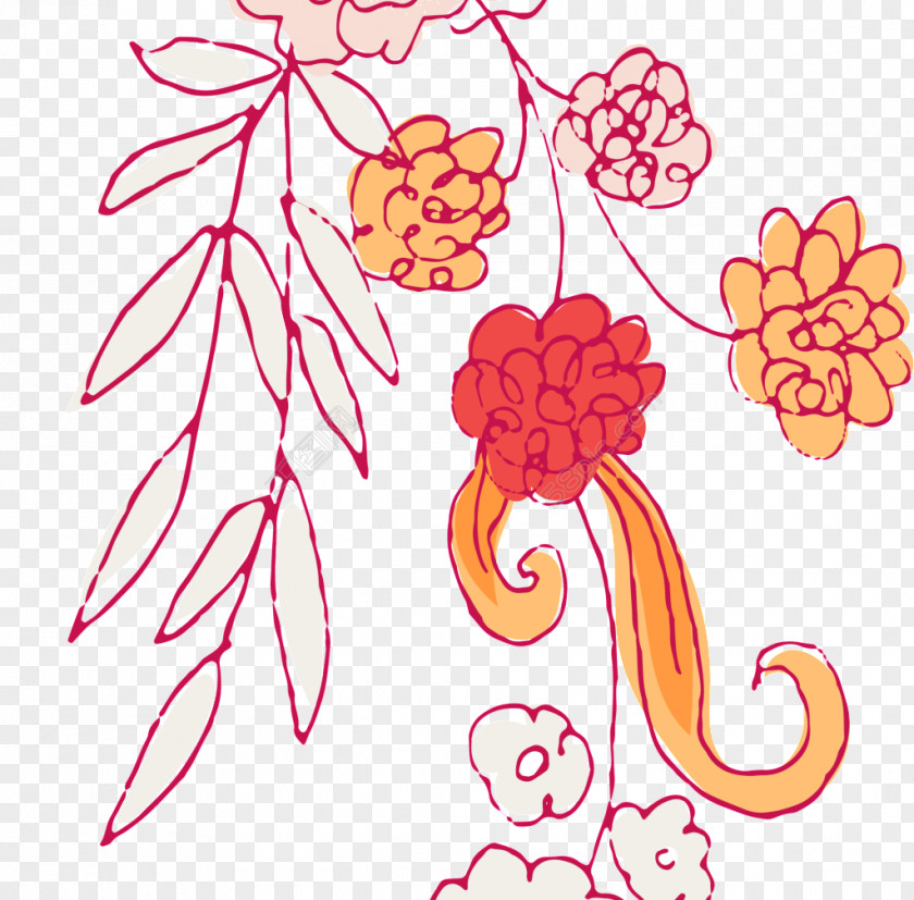 Floral Design Graphic Illustration Image PNG