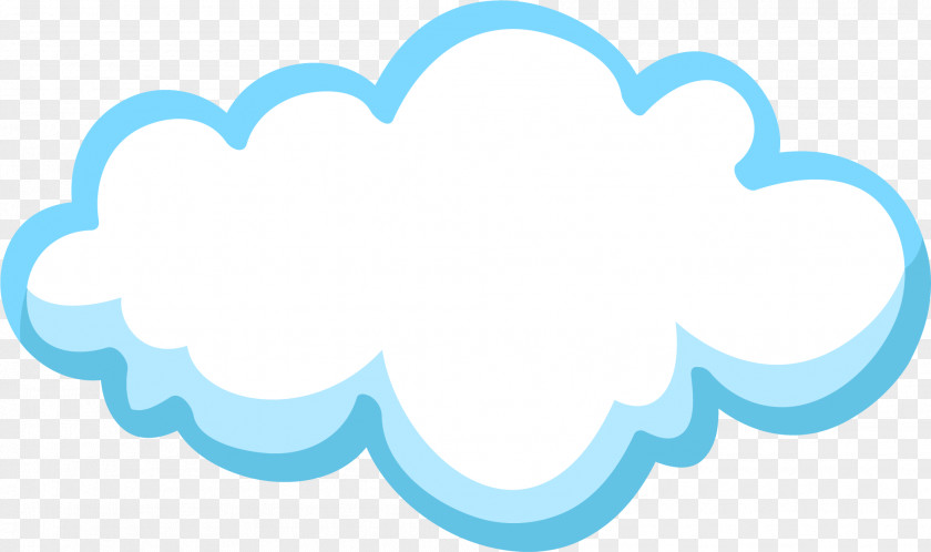 Little Fresh Blue Clouds Cloud PNG