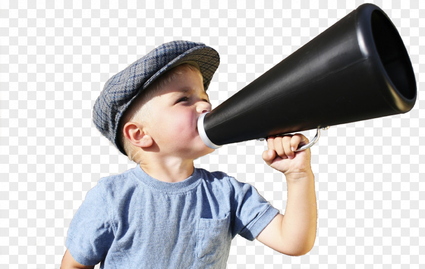 Megaphone Police Bullhorn Child Room Business Advertising PNG