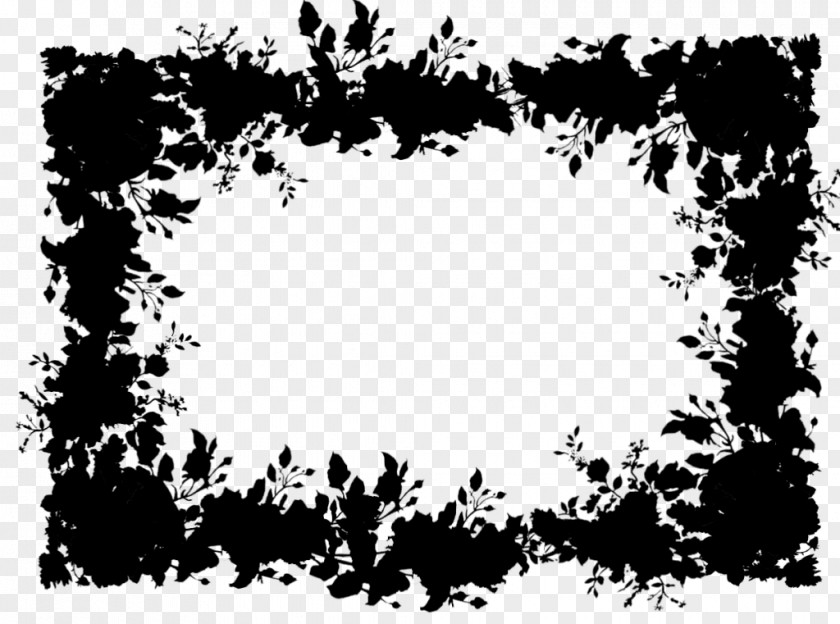 Rectangle Tree Black Line Background PNG
