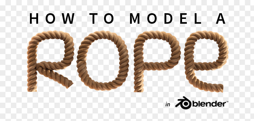 Rope Blender Lasso Tutorial 3D Modeling PNG