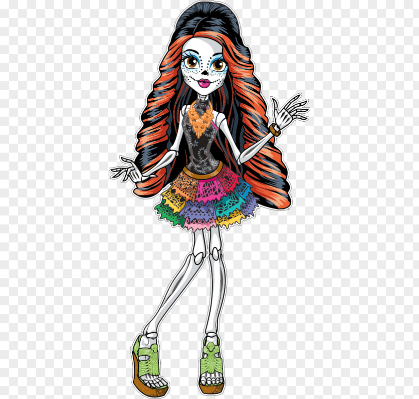 Scaris Deluxe Skelita Calaveras Monster HighScaris Doll CharacterDoll High PNG