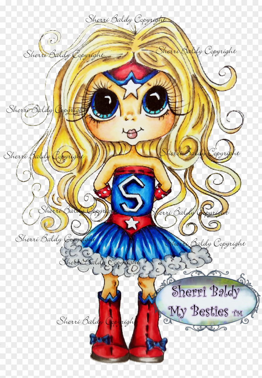 Sherri Baldy Paper Fairy Bee Clip Art PNG