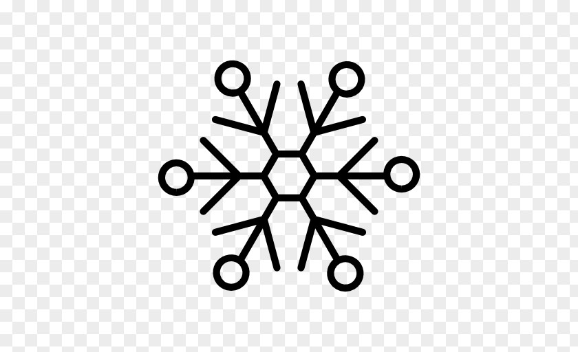 Snowflake Icon Design PNG