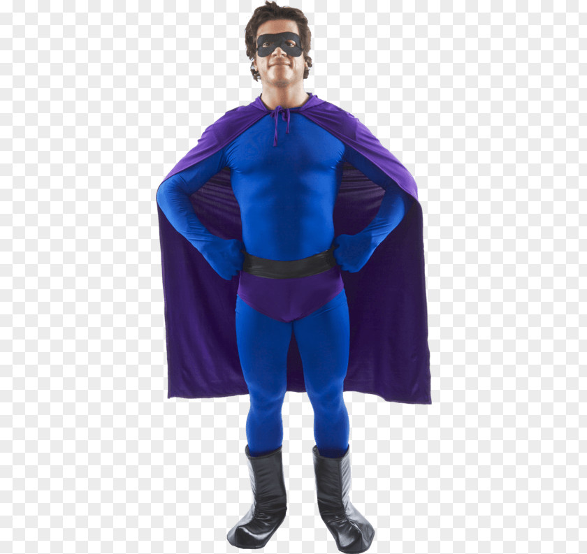 Suit Superhero Costume Party Blue Clothing PNG