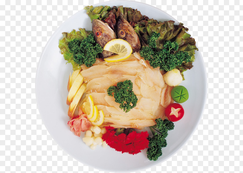 Broccoli Seafood Dishes Japanese Cuisine PNG