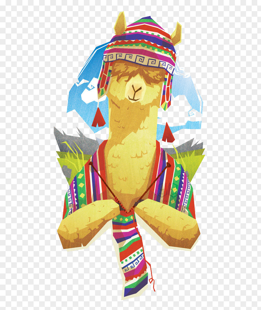 Camel Cartoon Design Avatar Illustration PNG