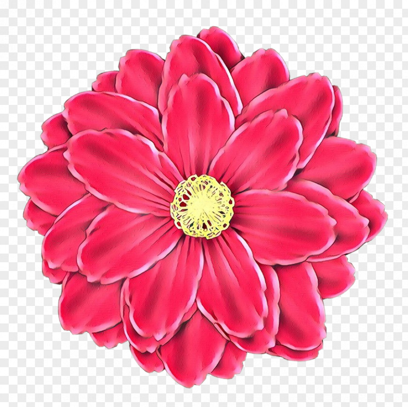 Hair Accessory Magenta Lily Flower Cartoon PNG