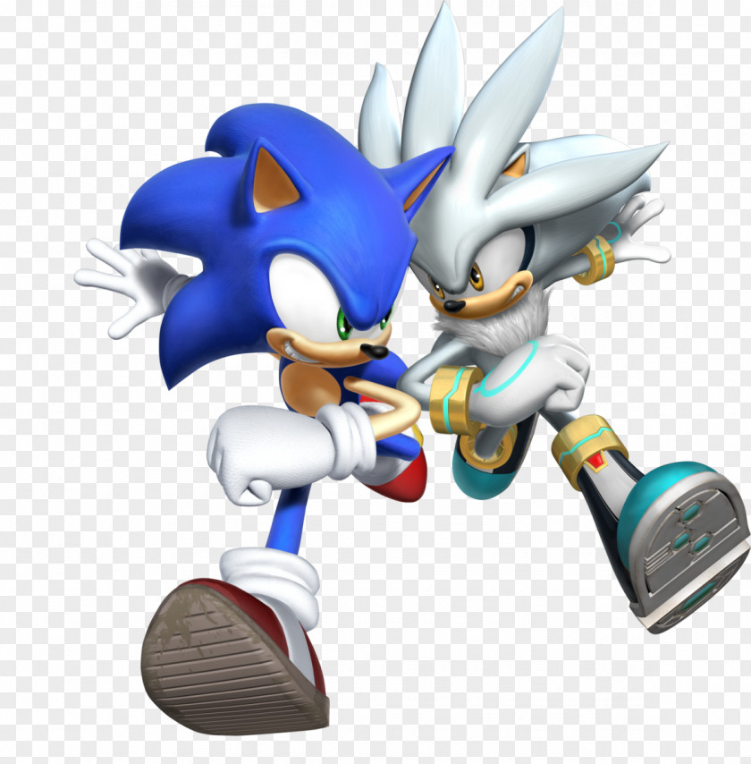 Silver Sonic The Hedgehog Rivals Shadow Sega PNG