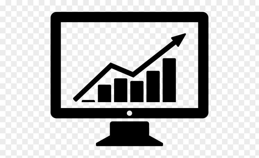 Business Analytics Chart Statistics Logo PNG
