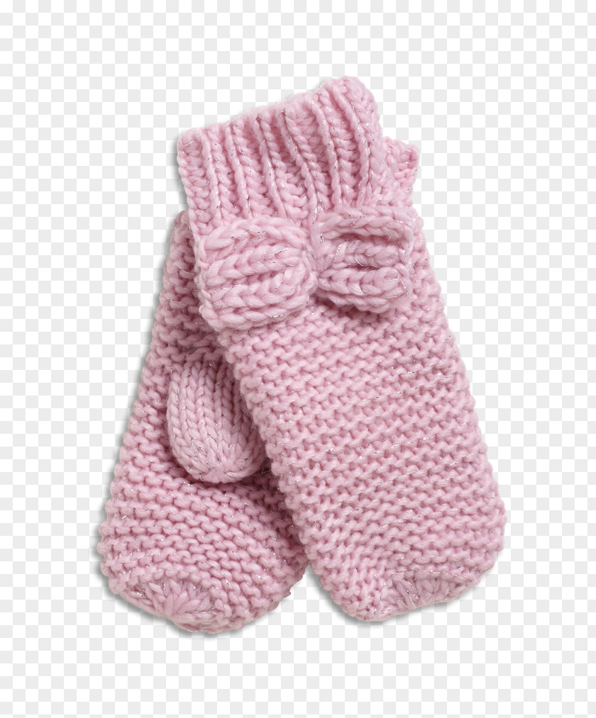 Childrens Height Shoe Pink M Glove Wool Sock PNG