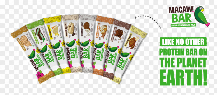 Grocery Banner Macaw! Foods Organic Food Snack Protein Bar PNG