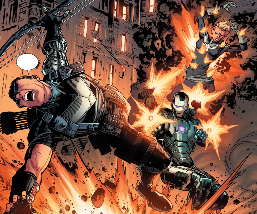 Hawkeye Clint Barton Thor War Machine Avengers: Time Runs Out Thanos PNG