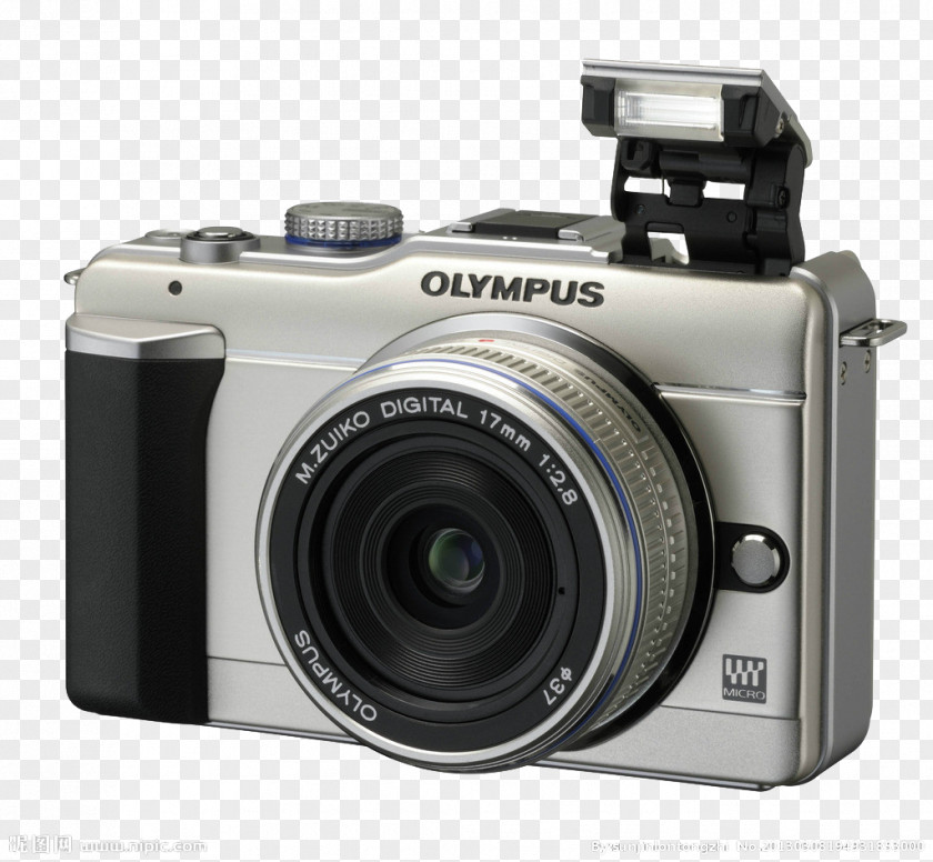 Retro Camera Olympus PEN E-P2 E-P1 E-PL1 Micro Four Thirds System PNG