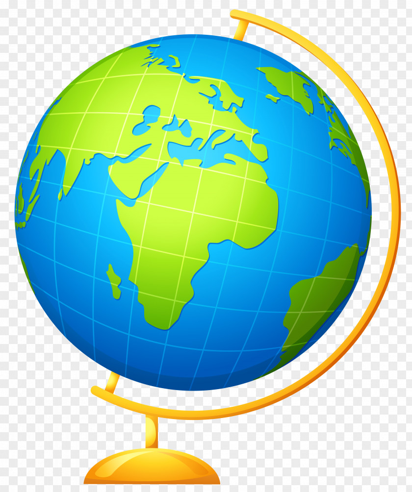 Planet Sphere Earth Logo PNG