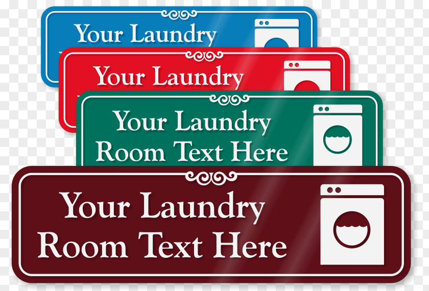 Laundry Basket 24hour Laundromat Warning Sign No Symbol First Aid Kits Information PNG