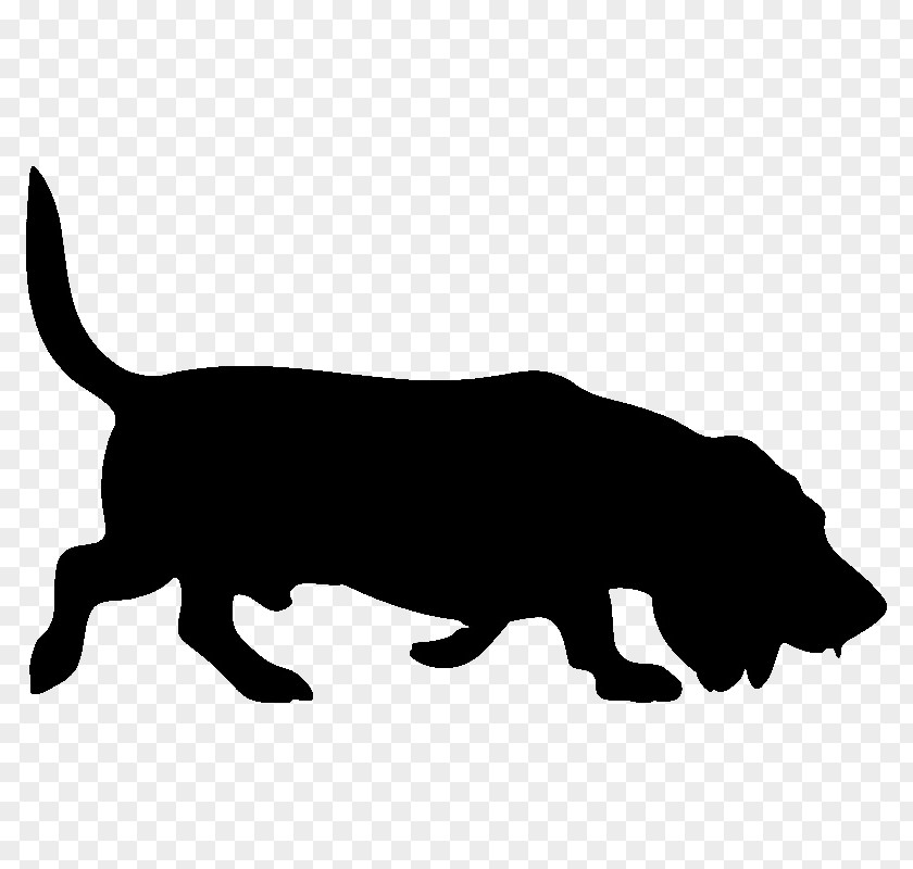 Shar Pei Basset Hound Bloodhound Petit Griffon Vendéen Silhouette Clip Art PNG
