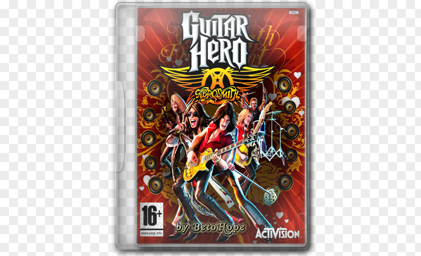 Guitar Hero Aerosmith Hero: PlayStation 2 Xbox 360 On Tour: Decades World Tour PNG